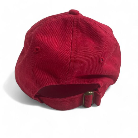 Red Sint Maarten Thirsty Pirate Beach Bar Cotton Adjustable Cap Caribbean Island - Picture 3 of 5